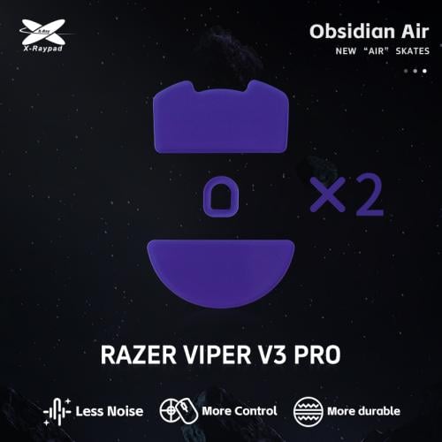 Obsidian Air Mouse Skates – RAZER VIPER V3 PRO