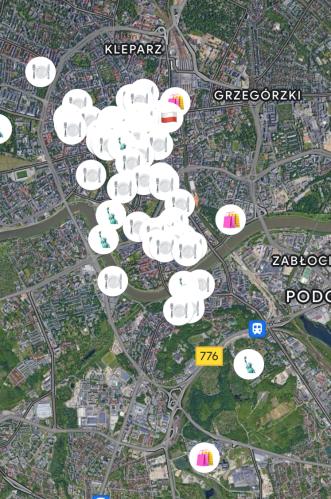 خريطة كراكوف