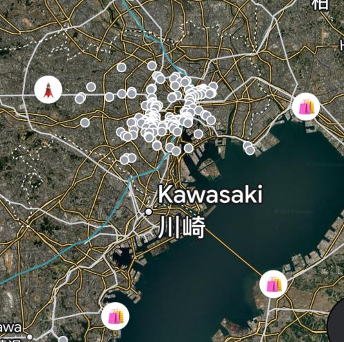 خريطة طوكيو