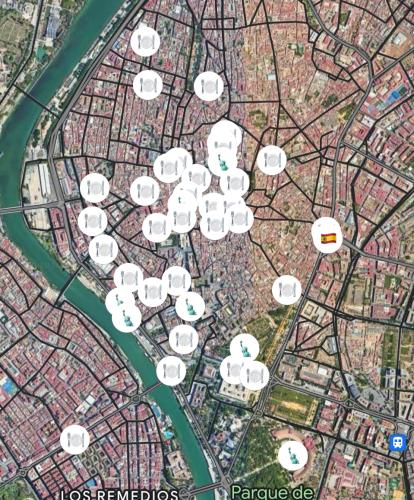 خريطة اشبيلية