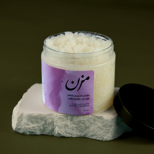 مقشر الجسم بالملح