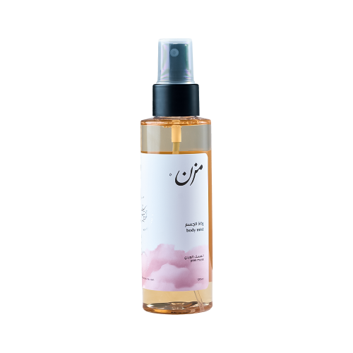 رذاذ الجسم برائحة المسك الوردي
