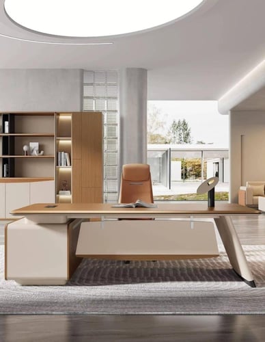 طقم مكتب فاخر مودرن 240 سم