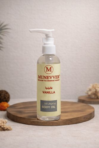 MUNEVVER Vanilla Body Oil – زيت جسم 100 مل