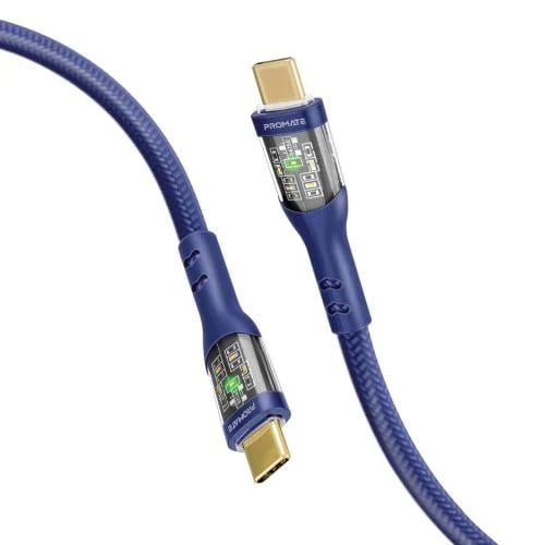 Promate cable Type C blue