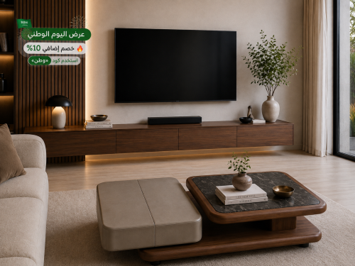 طاولة بسطح رخامي