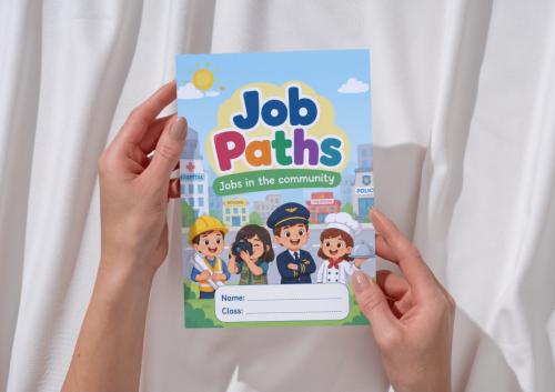 مطوية انجليزي Job paths