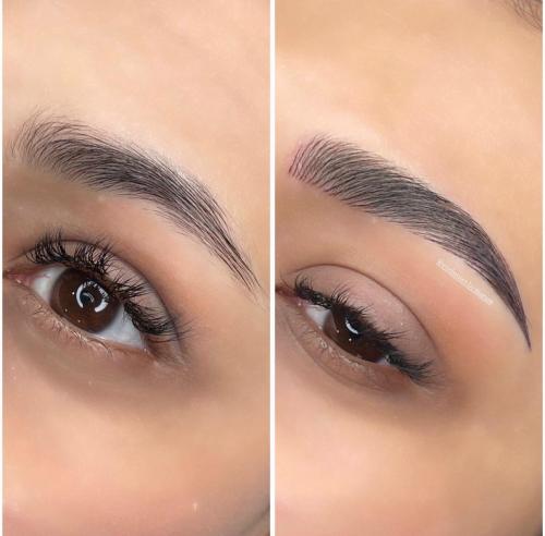 مايكروبلدنق حواجب + رتوش
