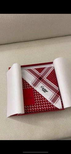 Cartier shemagh with accessories
