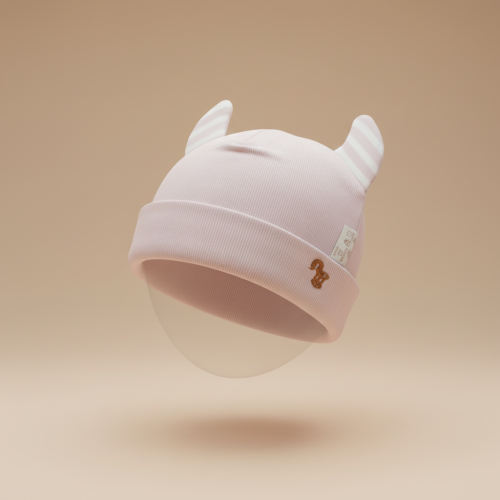 قبعة أطفال مصنوعة من قماش ناعم