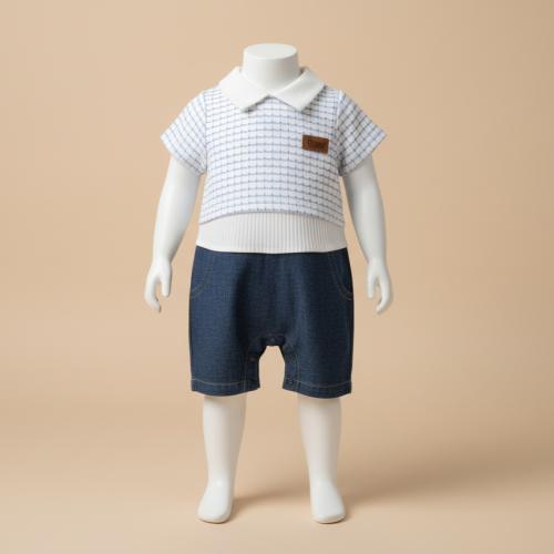 طقم أطفال أولاد عمر سته اشهر 32009