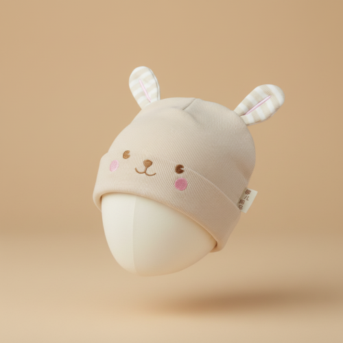 قبعة أطفال مصنوعة من قماش ناعم