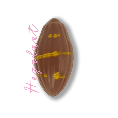 شوكولاتة بحشوة كريمة الشوكولاتة البيضاء مع البندق...