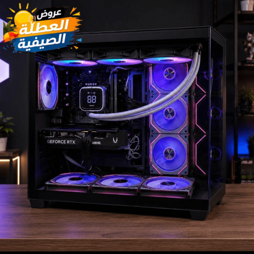 تجميعة بي سي قيمنق RTX 5060 8GB | Intel Core Ultra...