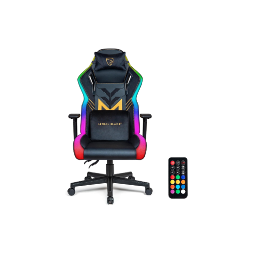 كرسي قيمينق Lethal Black RGB