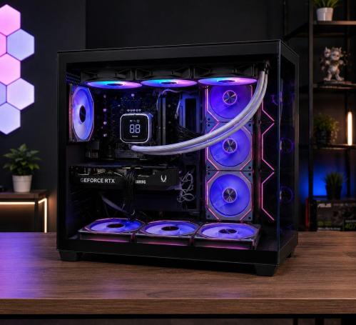 تجميعة بي سي قيمنق RTX 5060 8GB | Intel Core Ultra...
