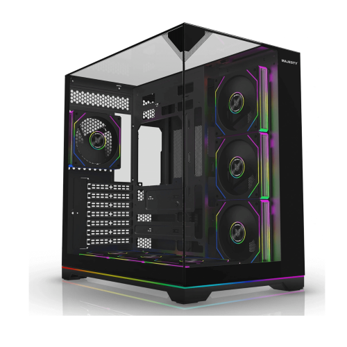 كيس كمبيوتر قيمنق ماجيستي إكس سبيس بلس – 7 مراوح A...