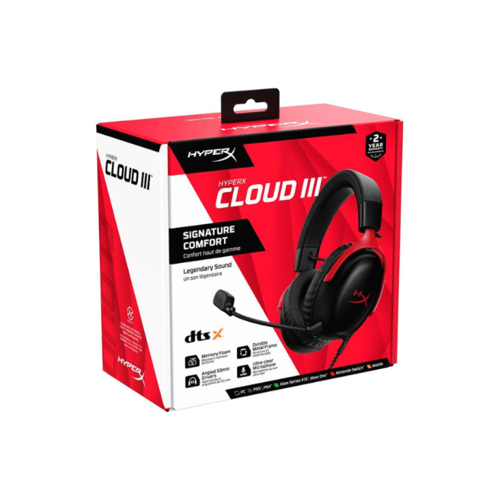 سماعة هايبر اكس كلاود 3 (سلكي) جنون جيم