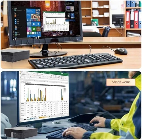 كمبيوتر مكتبي DELL Core i5 – أداء عملي وسعر اقتصاد...