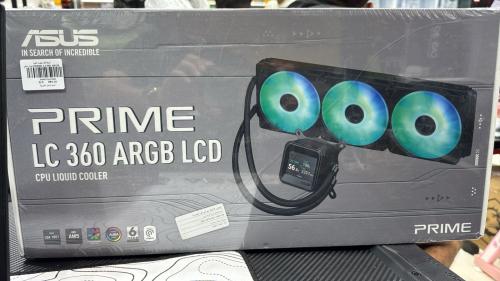 مبرد مائي ASUS Prime LC 360 ARGB LCD CPU liquid co...