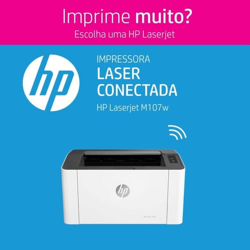 HP – طابعة ليزر واي فاي 107W