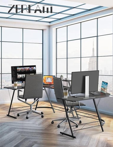 طاولة ألعاب جيمينق على شكل حرف L