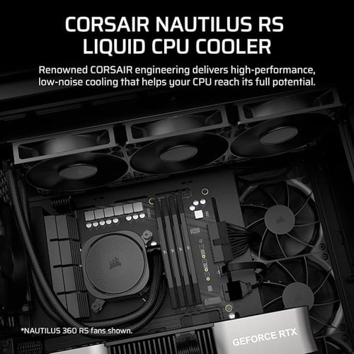 LIQUID COOLER 240 مبرد مائي اسود