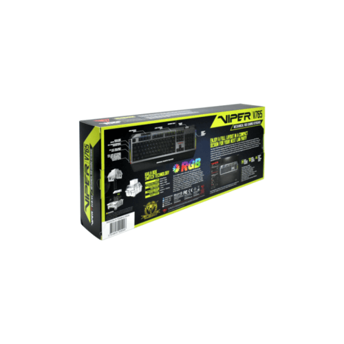 لوحة مفاتيح Viper V765 RGB ميكانيكية – أداء احتراف...