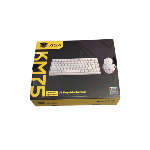 طقم كيبورد وماوس لاسلكي KM75