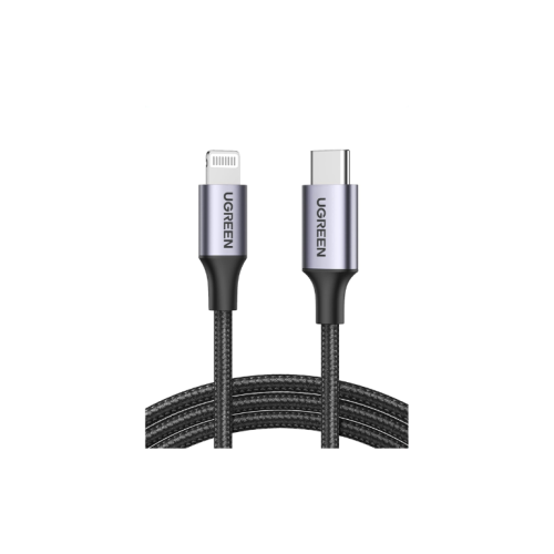 يوجرين – سلك شحن سريع USB-C إلى لايتنينق (1 متر) ر...