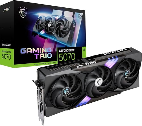 MSI GeForce RTX 5070 GAMING TRIO X3 OC 12GB – كرت...