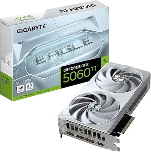 GIGABYTE RTX 5060 Ti EAGLE ICE (2X-8GB -OC) كرت شا...