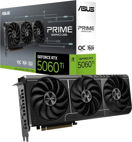 ASUS PRIME RTX 5060TI 16G كرت شاشة