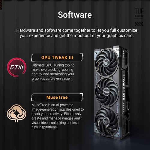 ASUS TUF RTX 5070 O12G-GAMING كرت شاشه