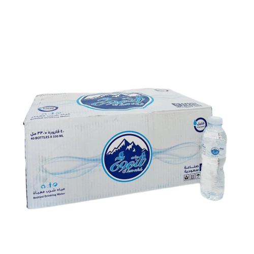مياه شموخ 330 مل - 40 عبوة