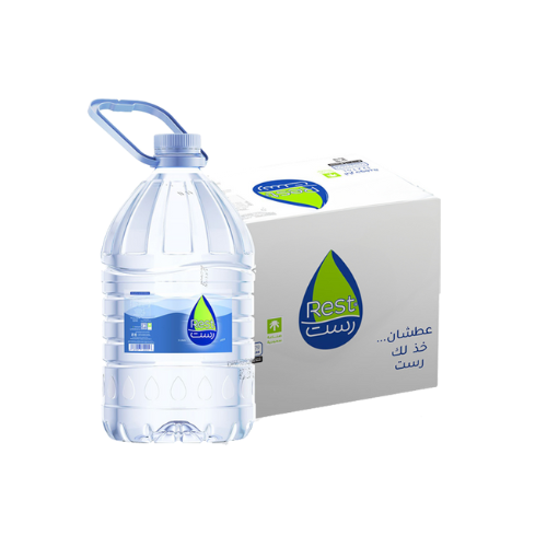 مياه رست كرتون 3 لتر عدد 4 عبوة