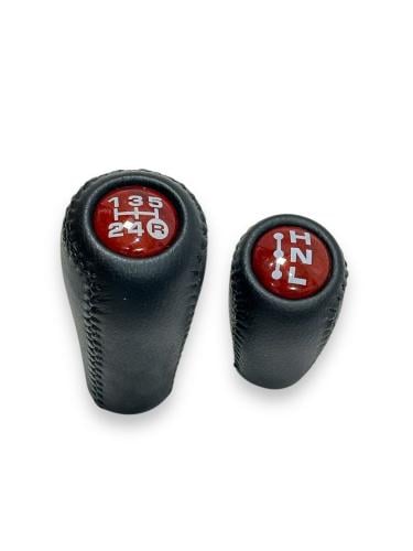 رمانة قير لاندكروزر 98 الى 2007 خشبي غامق