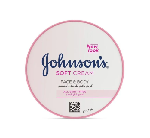 جونسون كريم ناعم للوجه والجسم - 200 مل