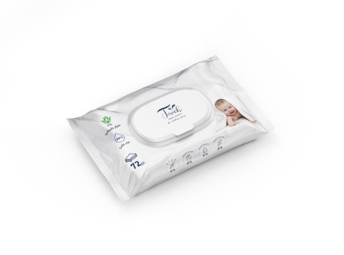 مناديل تاتش للاطفال 72 قطعه بالصبار