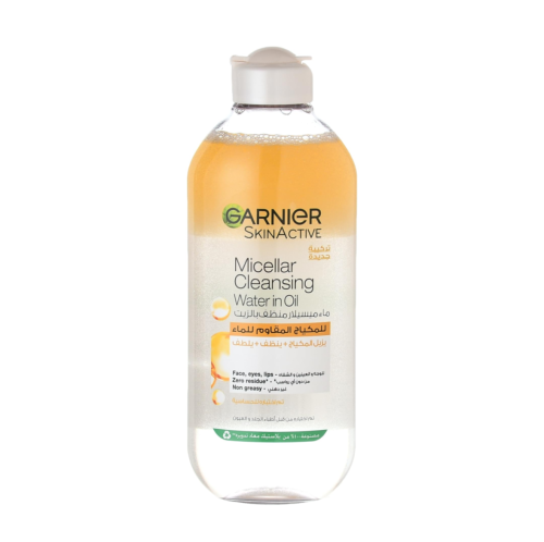 ماء ميسيلار منظف غني بالزيت لإزالة المكياج من غارن...