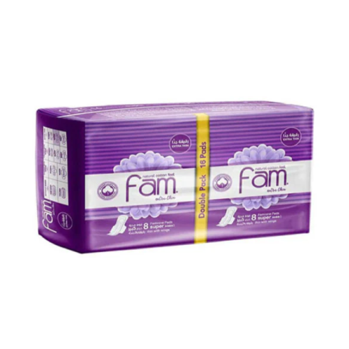 فام فوط صحية مع اجنحة سوبر 16 فوطة