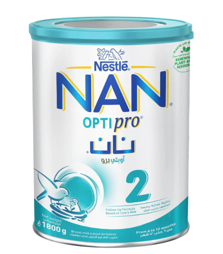 نان اوبتي برو حليب أطفال (2) 1800 جم