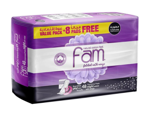 فام ليلية مطوية بالأجنحة 48 قطعة