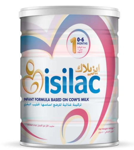 ايزيلاك حليب أطفال المرحلة 1 من 0-6 أشهر 400 جرام