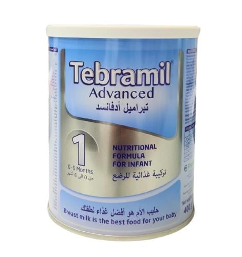 تبراميل ادفانسد حليب رقم (1) 400 جرام
