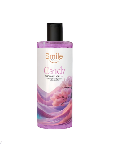 جل الاستحمام المنعش والمرطب بالحلوى من سمايل، 500...