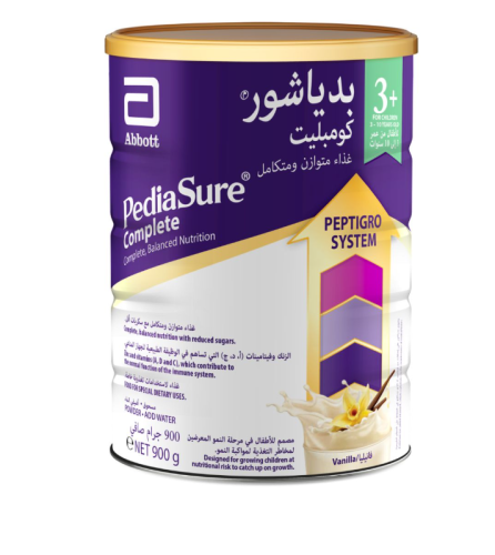 بدياشور، كومبليت +3 من 3-10 سنوات بنكهة الفانيليا...