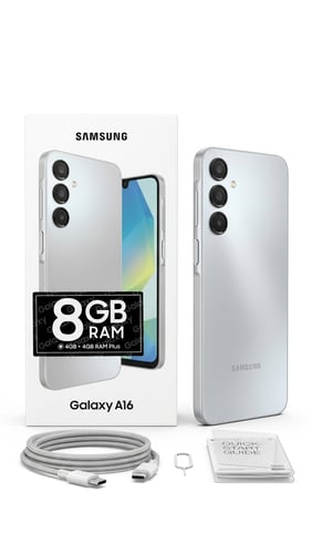 جوال Samsung Galaxy A16 سعة RAM 8GB أداء قوي وكامي...