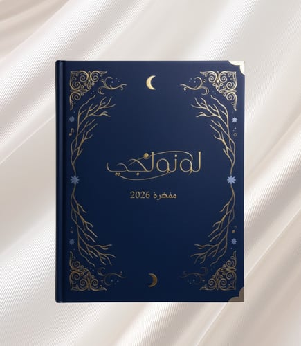 مفكرة لونولجي 2026 السنوية (مطبوعة)