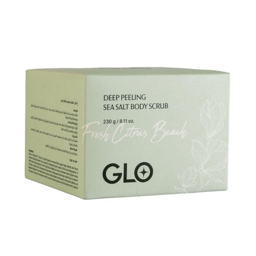 مقشر للجسم بملح البحر من جلو